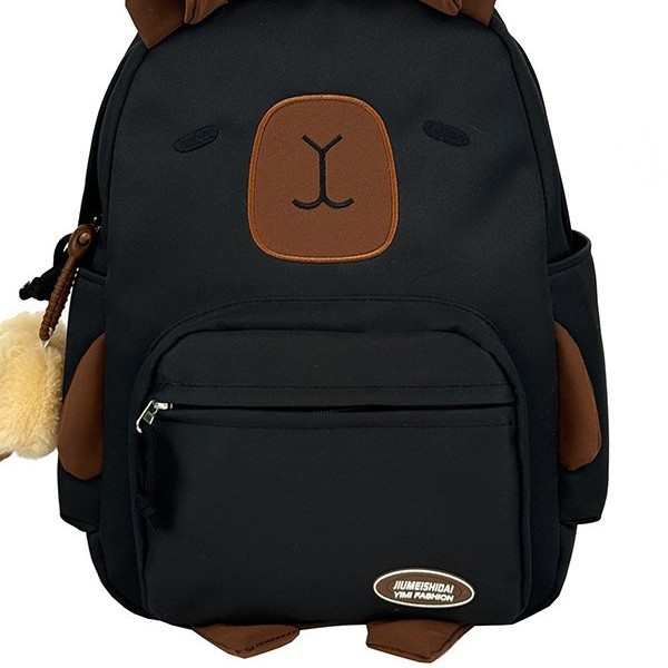 The new high-appearing-level cute Capibara backpack is a versatile large-capacity backpack for high school and junior high school students' commutes Item Picture