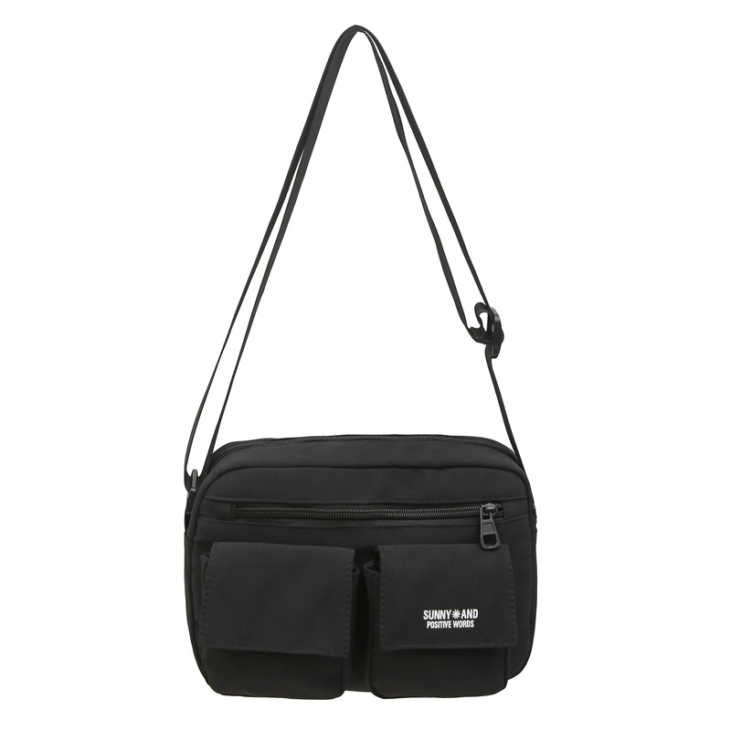 2025 New trendy brand single-shoulder bag for men, Japanese casual, simple and versatile crossbody bag, lightweight mobile phone, small backpack for women Item Picture