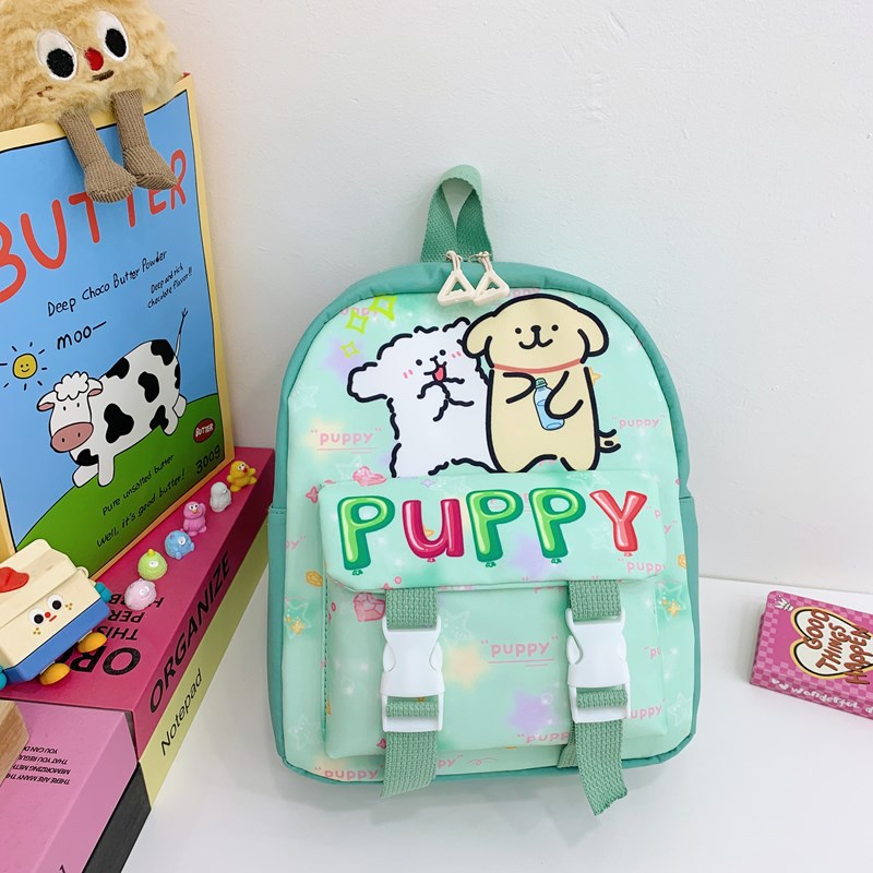 New cartoon-patterned kindergarten and primary school children's schoolbags for boys and girls, 4-6 years old, casual and lightweight backpacks details Picture