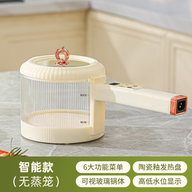 Stainless steel split electric steamer, egg cooker, multi-functional breakfast machine, small electric steamer, convenient and practical for home use details Picture