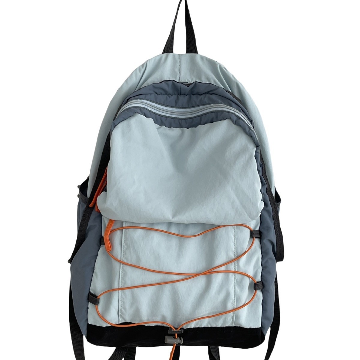 2024 New schoolbag for high school boys with a rope, large-capacity student backpack, high appearance level, lightweight travel small backpack Item Picture