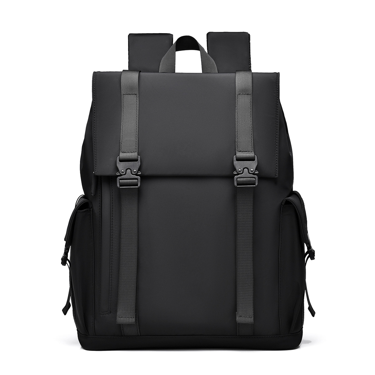 2024 New men's casual backpacks for high school and junior high school students, men's business commuting computer backpacks full figure