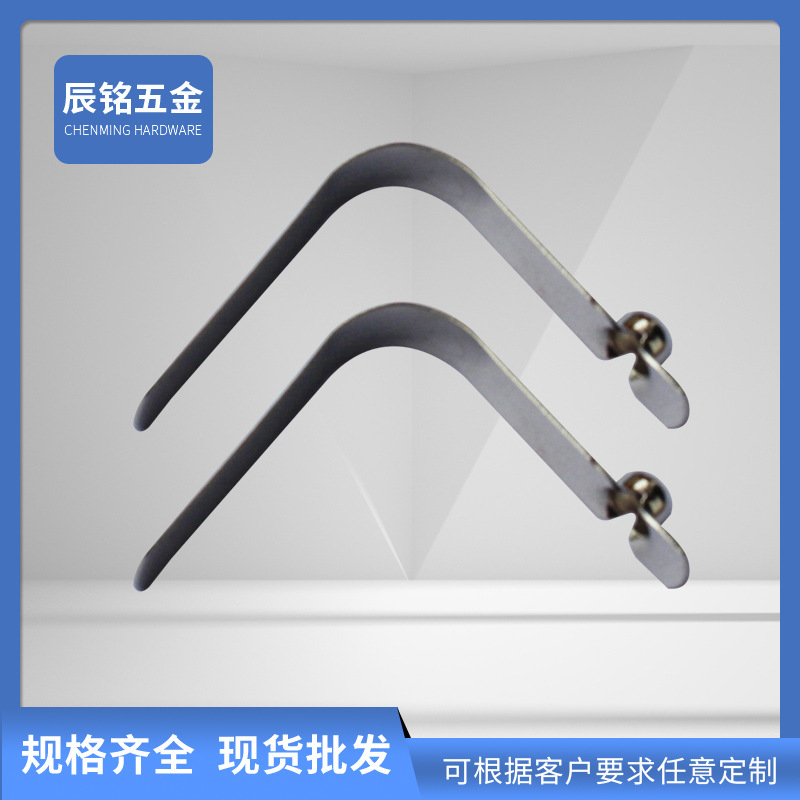 Factory direct supply V-shaped double-bead spring pieces with a diameter of 6mm and a height of 5mm, featuring internal positioning spring clips and clips Application Scenario