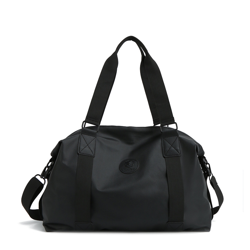 Large-capacity travel bag, men's water-resistant fitness bag, lightweight carry-on luggage bag, women's yoga sports single-shoulder bag Item Picture