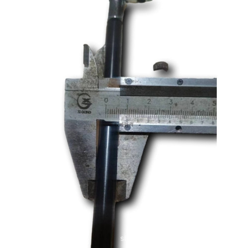 Telescopic support rod for tractors and agricultural vehicles, pressure air spring air support rod, ball head, Foton Lovol hydraulic support rod Specification drawing