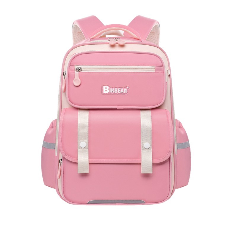 Cloud Schoolbag for primary school students, grades 1-6, reduces burden, protects the spine, is waterproof and has multiple compartments. It is a large-capacity backpack for boys and girls Item Picture