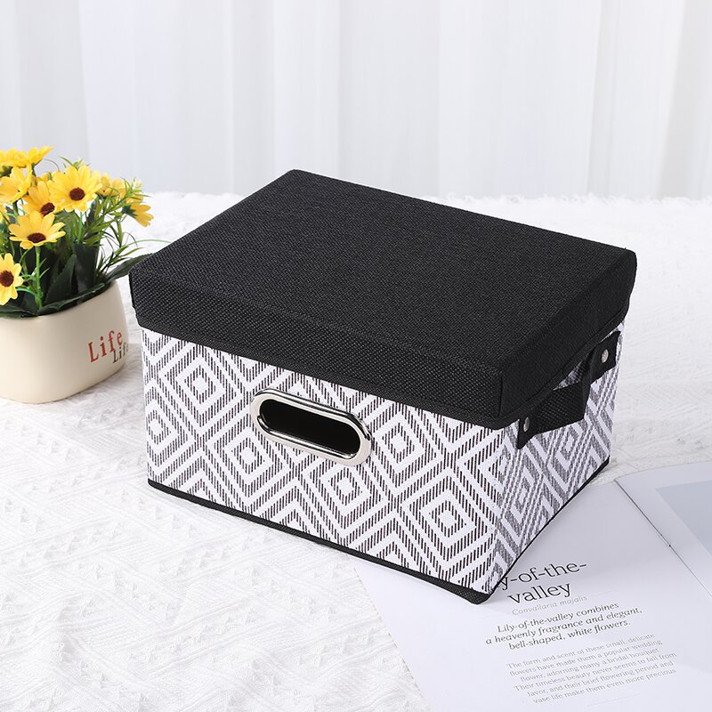 爆款可折叠收纳箱衣帽间收纳盒样板间储物箱展厅整理箱衣柜储物盒