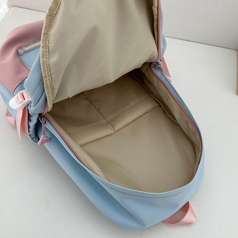 2025 New cute backpack, Korean Instagram soft girl transparent large-capacity doll backpack, Japanese student schoolbag Application Scenario