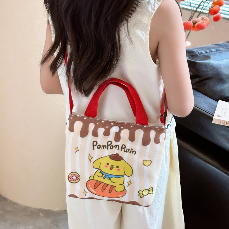 Korean cute cloth bags, 2024 new Korean bucket bag, handbag, student commuting canvas bag manufacturer wholesale Application Scenario