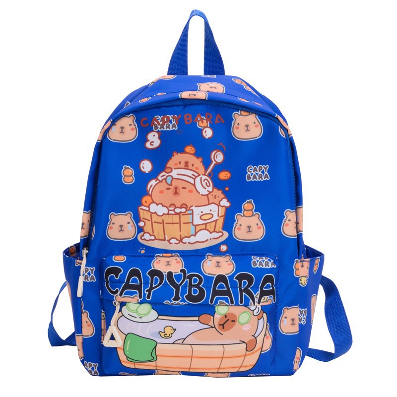 Capibala Cute Printed Children's Schoolbag 2025 New large-capacity lightweight backpack for Primary School students to protect the spine Item Picture