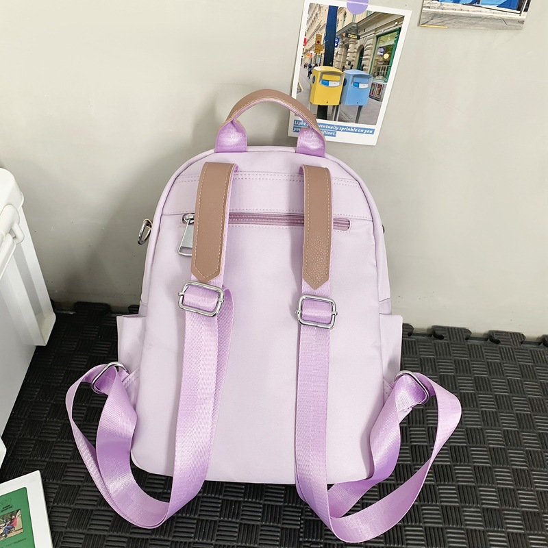 Japanese-style ins fashion travel lightweight backpack, Korean-style college student commuting schoolbag, casual and versatile backpack Specification drawing