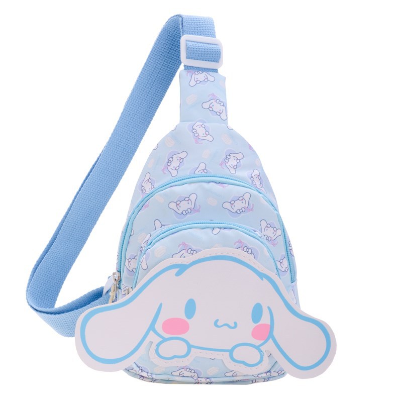 2024 Winter New Children's bag, cartoon Sanrio accessories, single-shoulder crossbody bag, girls' multi-functional storage bag Item Picture