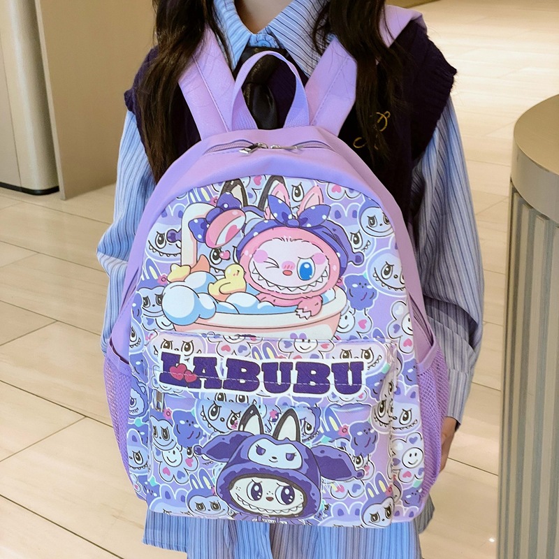 New large-capacity cartoon and animation children's schoolbag, cute primary school backpack, stylish kindergarten wear-resistant backpack Application Scenario