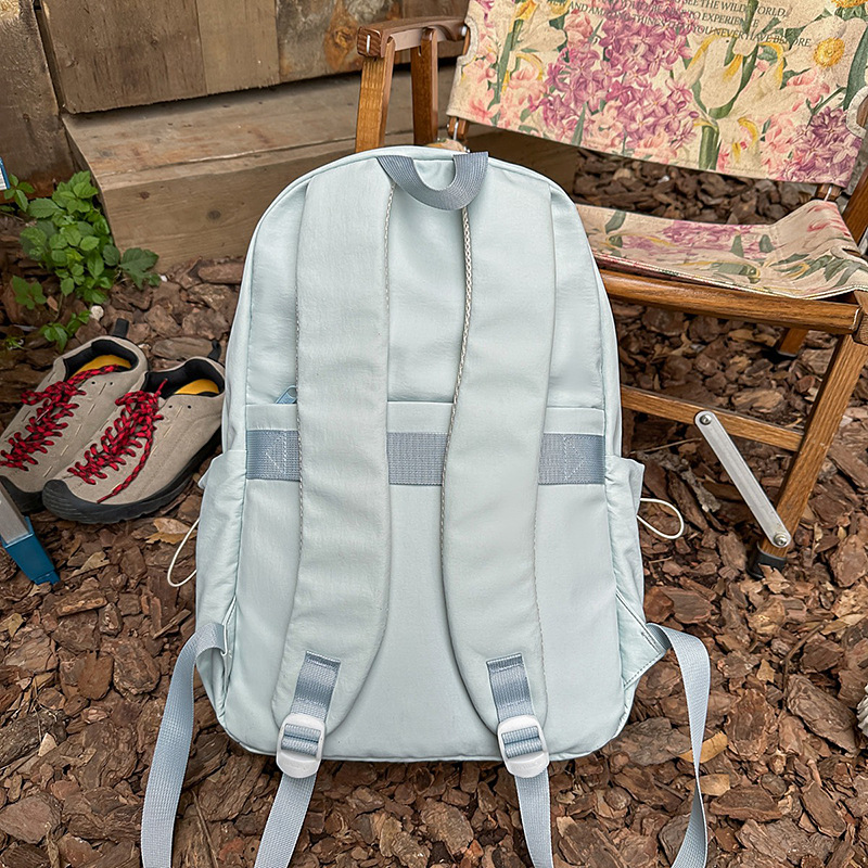 A new high-appearance-level, fresh and sweet candy-colored backpack from Korean Instagram, a large-capacity backpack for junior and senior high school students as a couple Specification drawing