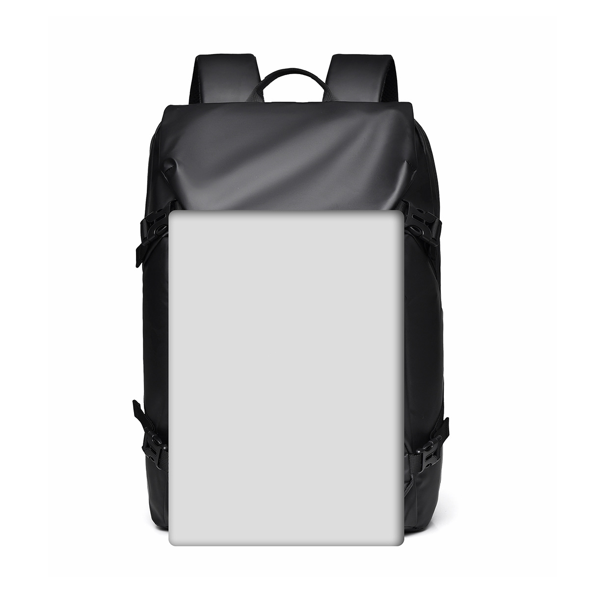 Backpack, men's fashionable schoolbag, high appearance level, travel and casual bag, detachable shoulder bag Application Scenario