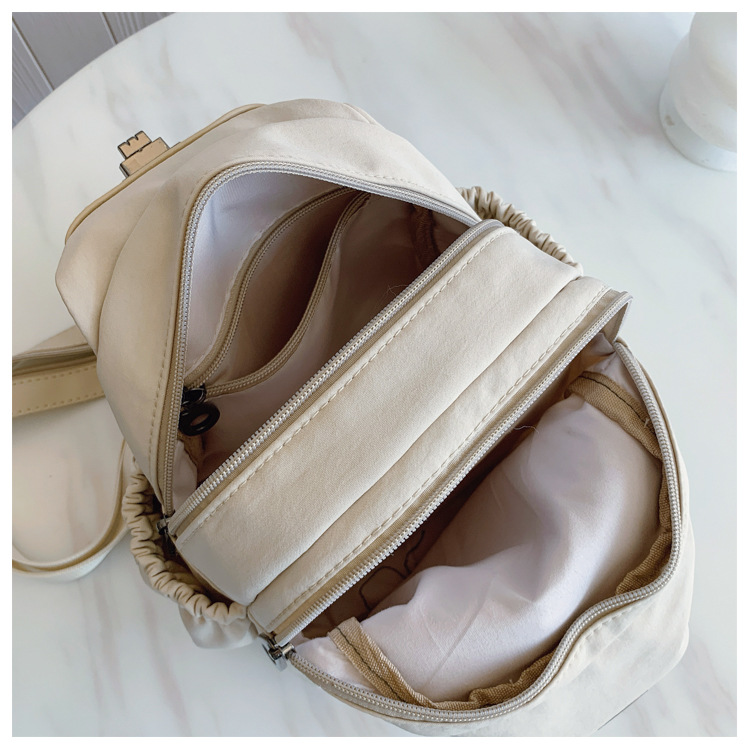 2025 New high-appearance-level backpack, Korean-style casual three-purpose backpack, sporty niche chest bag, versatile travel bag Specification drawing