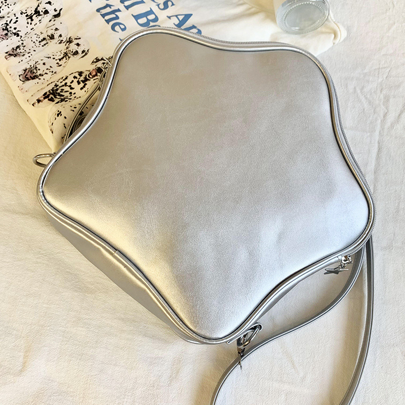Japanese-style cute smug pain bag, 2D sweet and cool hot girl, Star mini backpack, soft and versatile crossbody bag Specification drawing