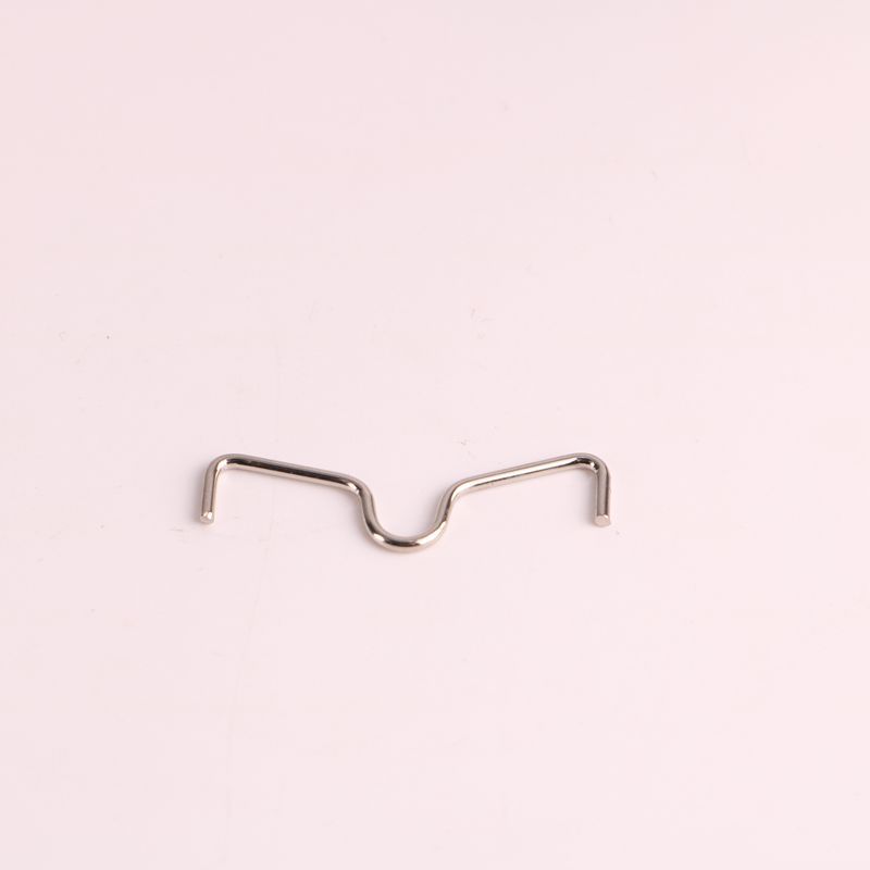 Snake-shaped metal spring, micro buffer U-shaped snap-fit line formed special-shaped spring, stainless steel special-shaped bent spring details Picture