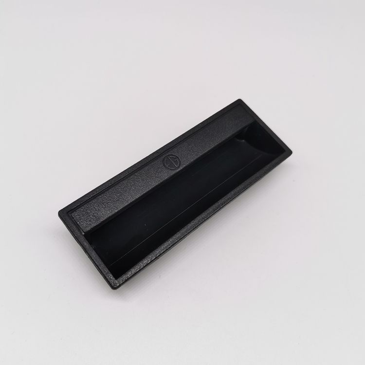 DMK011, LS011 black plastic handle, ABS handle, built-in door handle full figure