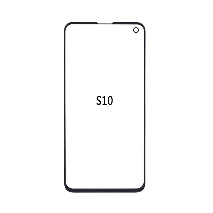 Suitable for Samsung S8, S9, S10, S20, S21+ cover glass A10, A20, A30 cover glass Specification drawing