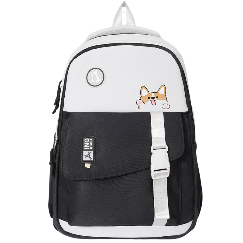 The 2025 new Korean version large-capacity schoolbag for grades 1-6 is a casual, cute, fashionable, simple and versatile backpack Item Picture