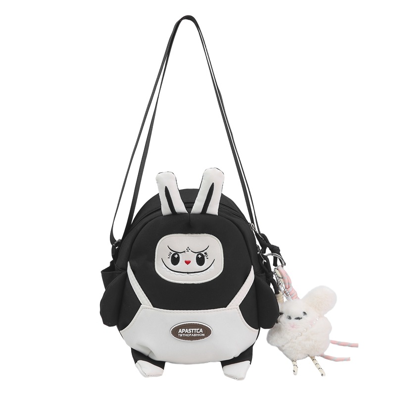 New high-appeal schoolbags for grades 3 to 6, fresh, sweet and cute cartoon backpacks with contrasting colors, lightweight backpacks Item Picture