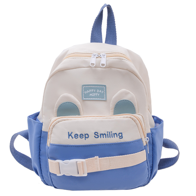 2025 Kindergarten schoolbag for boys and girls, cute little cat backpack, lightweight travel accessory, small backpack Item Picture