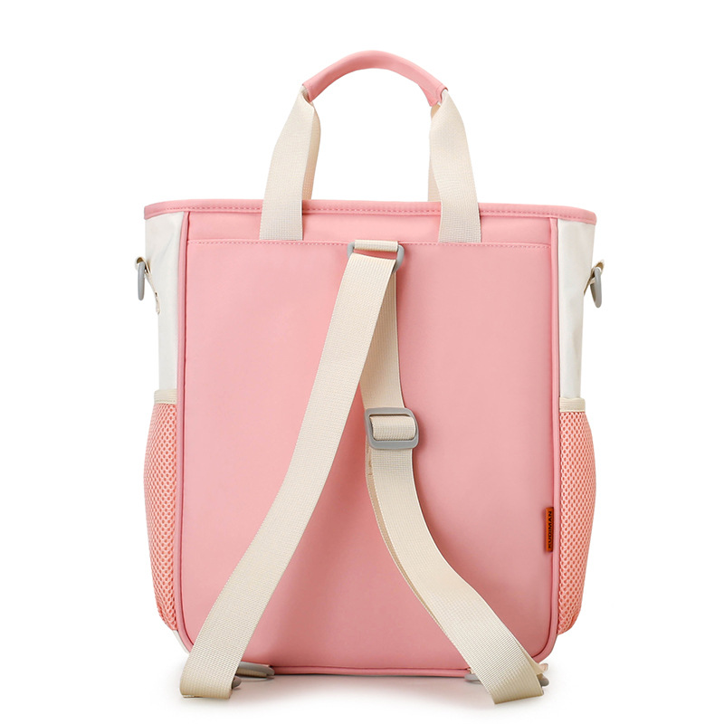 2025 New style tutorial bag, waterproof, primary school student hand-held book bag, large-capacity after-school tutoring class backpack Specification drawing