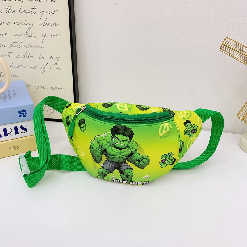 Korean cartoon cute little boy chest bag and girl crossbody single-shoulder bag, new children's bags for Spring and summer 2025 details Picture