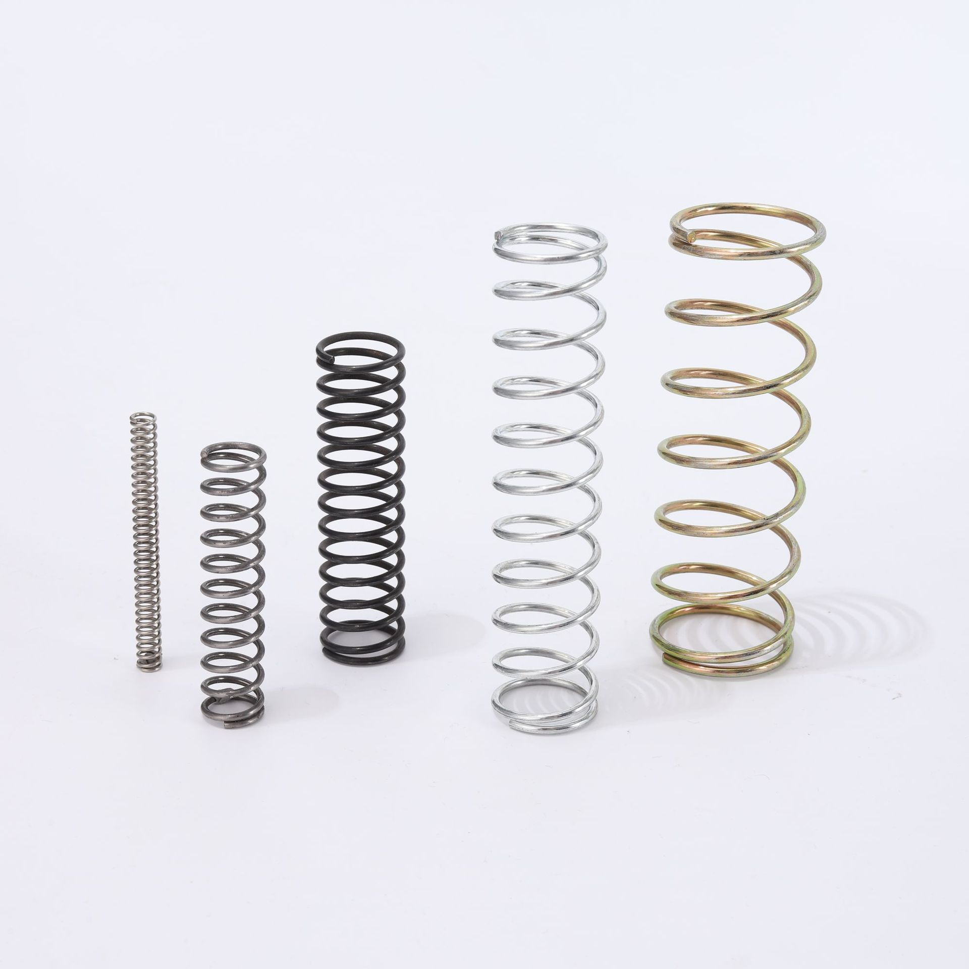 Wholesale of stainless steel compression springs of precise sizes from the manufacturer. Wholesale of stainless steel compression, tension and torsion springs details Picture