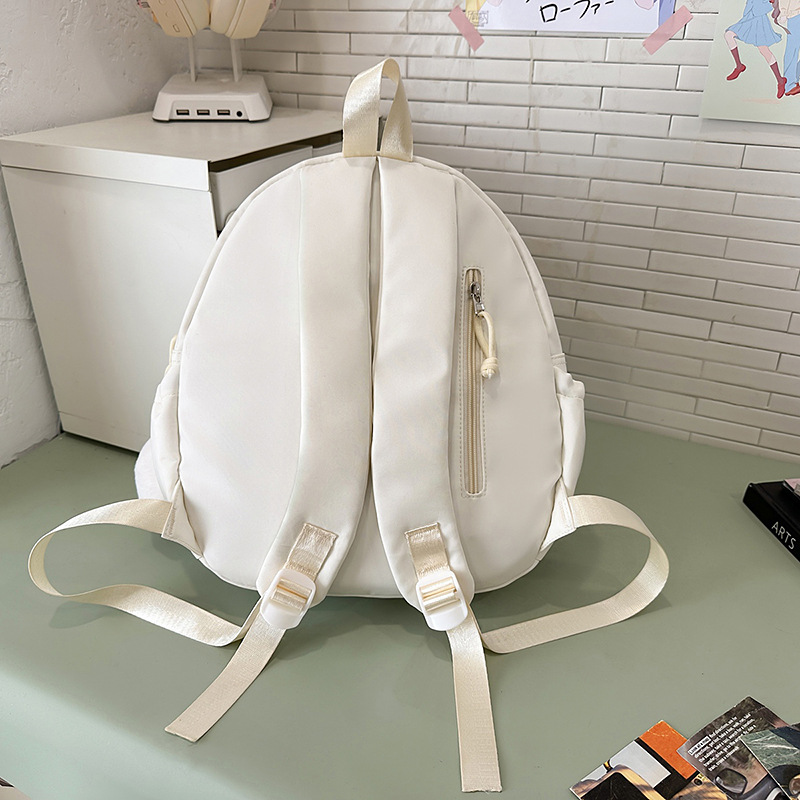 A new, cute mini backpack with a high level of appearance, suitable for women's shopping, traveling, outdoor and commuting. It's a versatile backpack Specification drawing