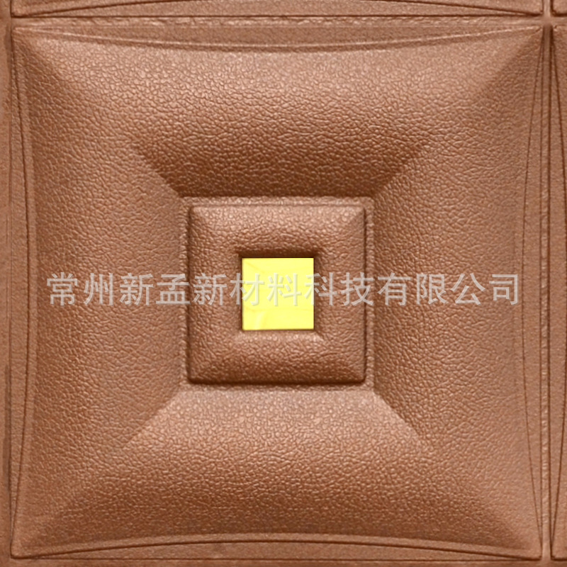 30# lens 3D stereoscopic soft package wall for living room, bedroom, TV background wall, anti-collision self-adhesive decoration wall stickers Application Scenario