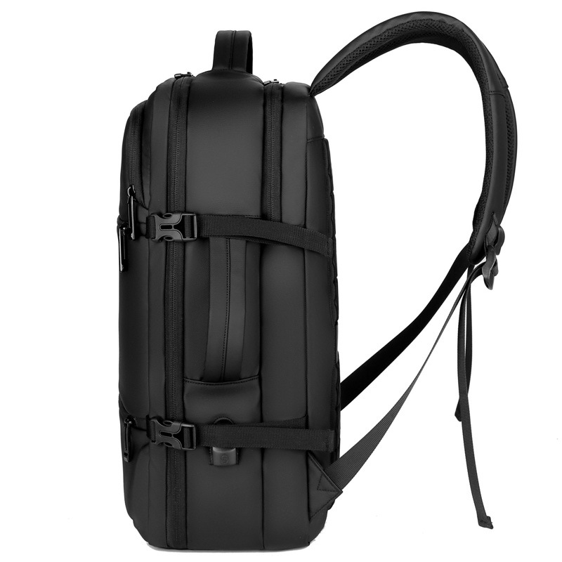 New cross-border business backpack for men, large-capacity business casual computer bag, men's style, fashionable details Picture