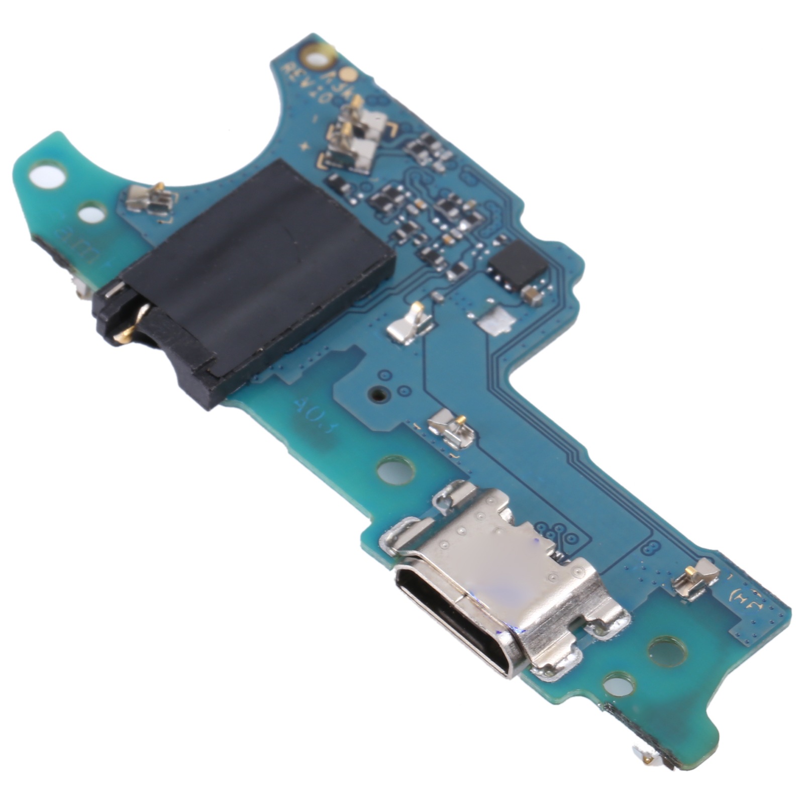 The tail plug-in small board with IC chip is applicable to the European version of Samsung for Galaxy A03 4G SM-A035F Specification drawing