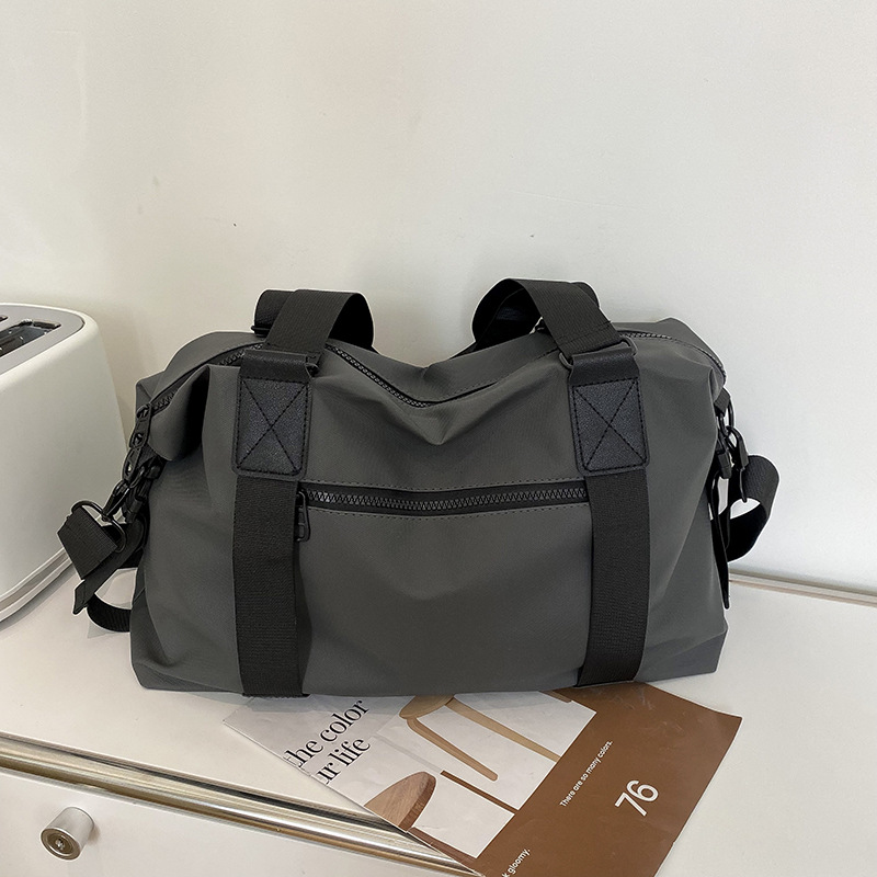 Large-capacity travel bag, men's water-resistant fitness bag, lightweight carry-on luggage bag, women's yoga sports single-shoulder bag Specification drawing