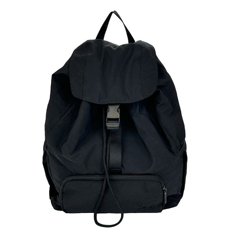 A new high-appearance-level forest-themed ins fresh and sweet macaron-colored backpack for women, a lightweight and large-capacity travel backpack Item Picture