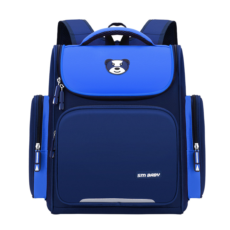 Classic best-selling primary school schoolbags with logo printing, primary school training and tutorial classes, supplementary children's backpacks wholesale Item Picture