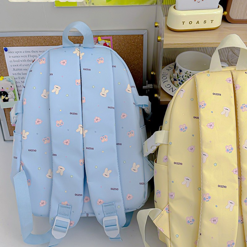 A new high-appearance-level sweet and cute 2D pain-relieving bag for junior and senior high school students, a versatile large-capacity backpack for easy commuting Specification drawing