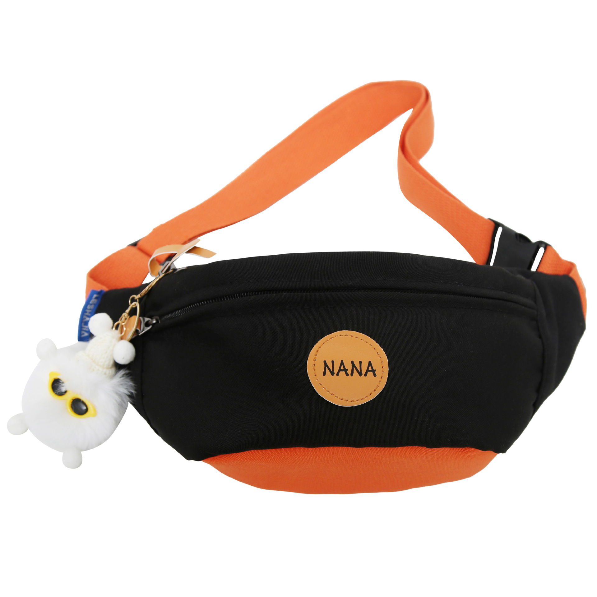 Simple and sporty trendy brand chest bag, couple's versatile small crossbody bag, student waist bag, large-capacity niche single-shoulder crossbody bag Item Picture