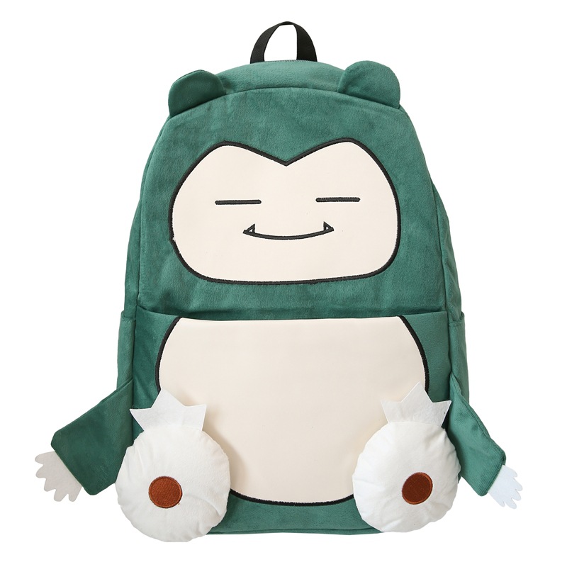 Cute and funny girl's 2024 new large-capacity, adorable college student backpack, casual and versatile shopping backpack Item Picture