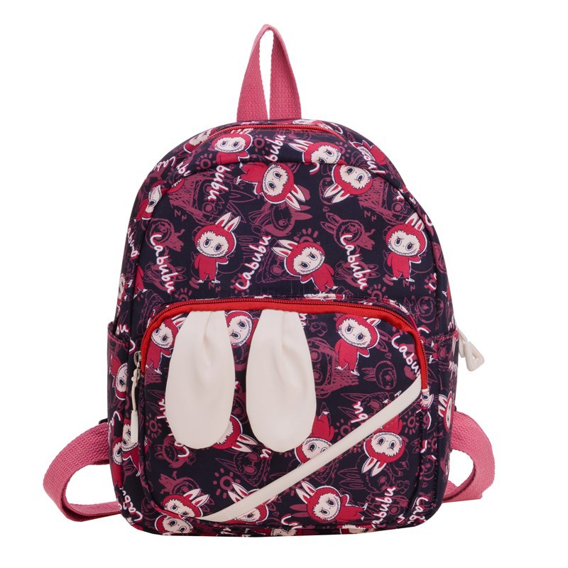 2025 New cute cartoon backpack for boys and girls in kindergartens, cute and stylish small schoolbags, casual and trendy small bags Item Picture