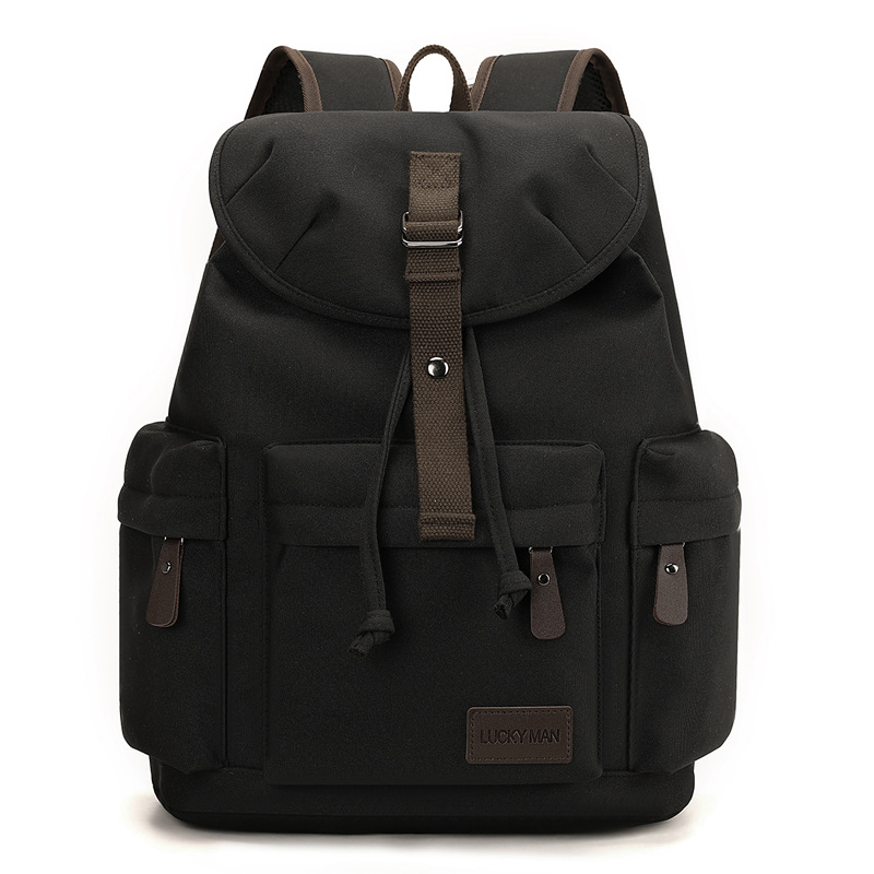 A new, stylish, retro and simple, casual, lightweight backpack for travel and mountaineering, with a large capacity for women's commuting Item Picture