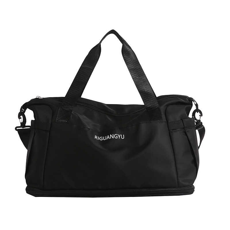 New short-distance travel bag for women, high appearance level, large capacity, dry-wet separation, sports fitness yoga bag, back-to-school travel bag Item Picture