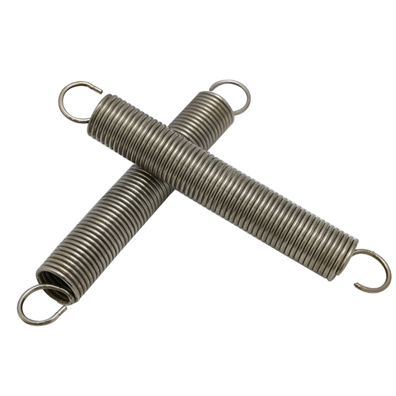 Factory direct supply of in-stock tension springs with complete specifications, outer diameters ranging from 2 to 30mm and lengths from 8 to 1000mm Item Picture