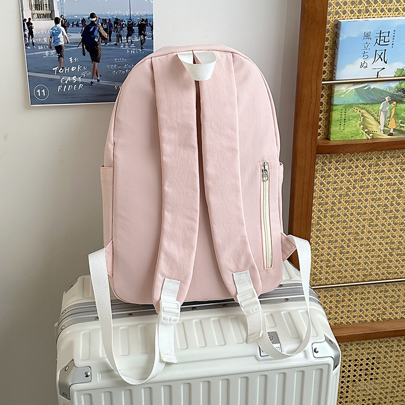 A high-appearance-level Japanese-style backpack, cute and appetizing, a cute bag for kids and sweet girls, a casual backpack, and a campus-style backpack Specification drawing