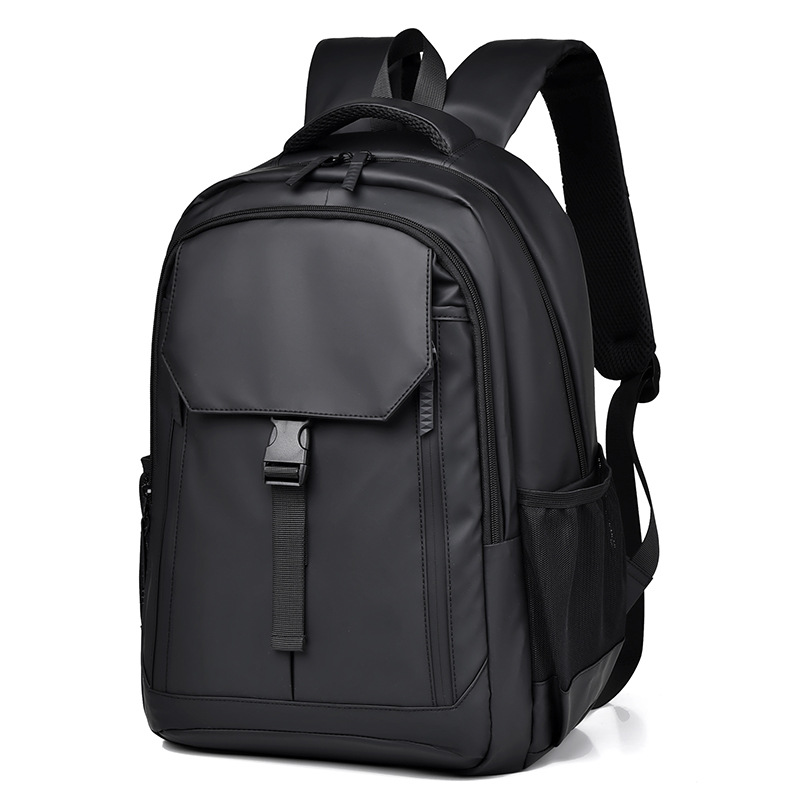2024 New nylon fabric bag college student schoolbag, men's backpack, large-capacity outdoor business trip and travel bag, casual full figure