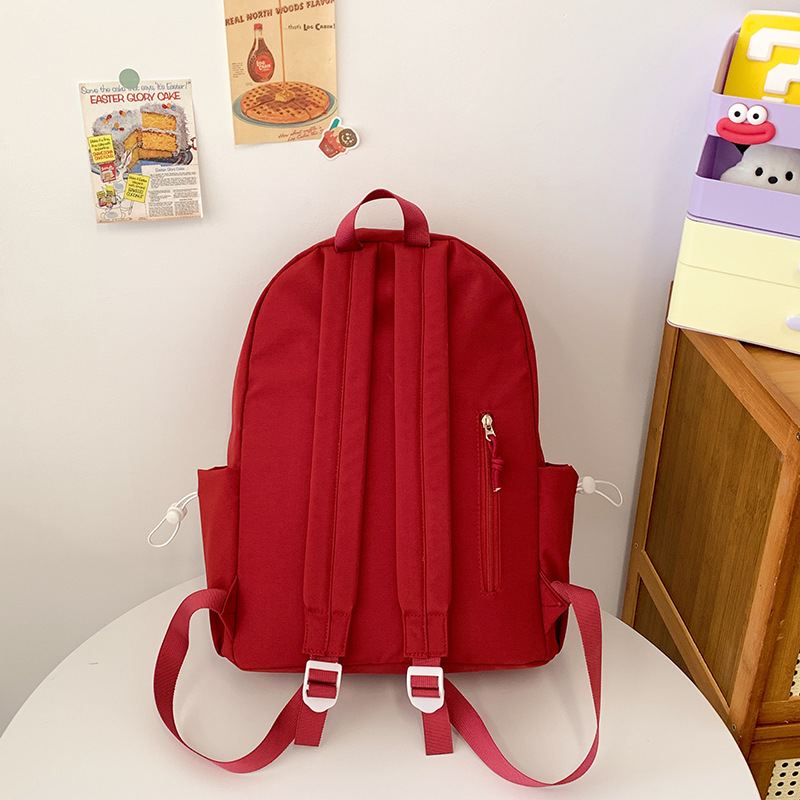 Commuting and traveling female birthday casual shopping backpack, simple and versatile single-shoulder bag for Korean female college students Specification drawing