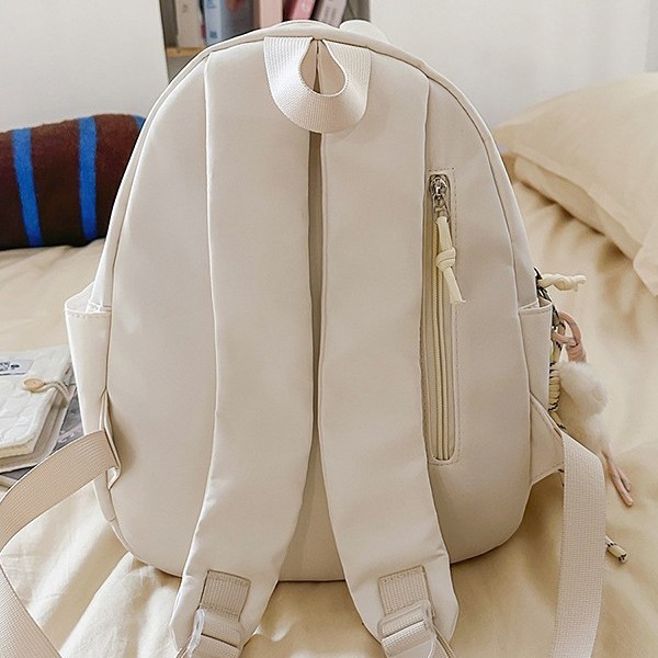 A new high-appeal, fresh, sweet and cute cartoon backpack with contrasting colors for children in grades 3 to 6, featuring a large capacity Specification drawing