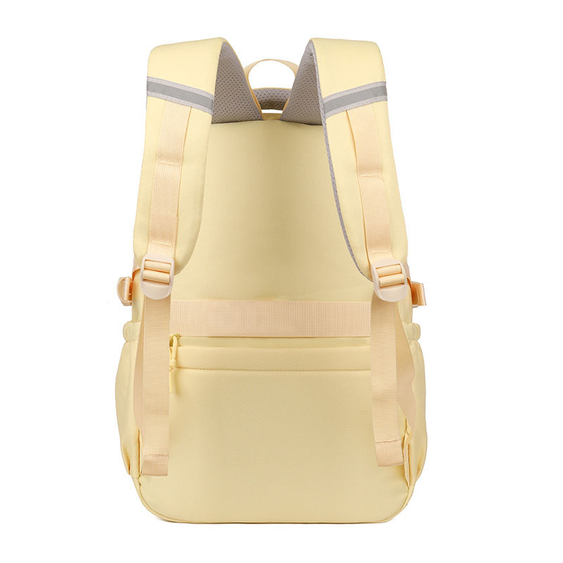2025 Large-capacity Japanese InS-style, fresh and sweet schoolbag for junior and senior high school students, lightweight and versatile travel backpack Specification drawing