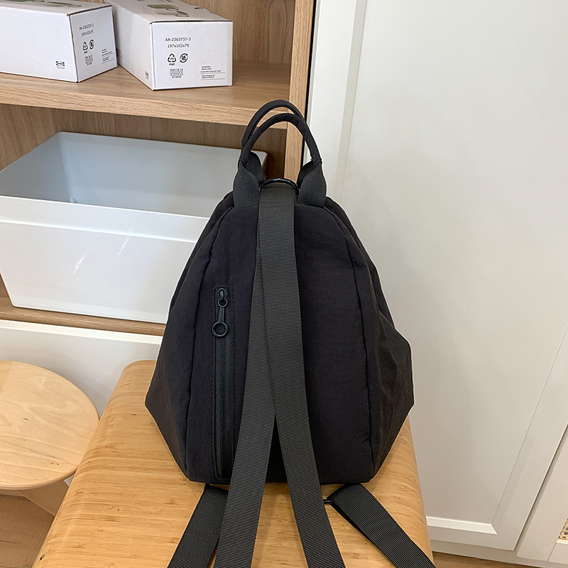 Casual and lightweight crossbody bag, simple commuting single-shoulder bag for women, Japanese-style laid-back couple style, three-in-one backpack for men Specification drawing